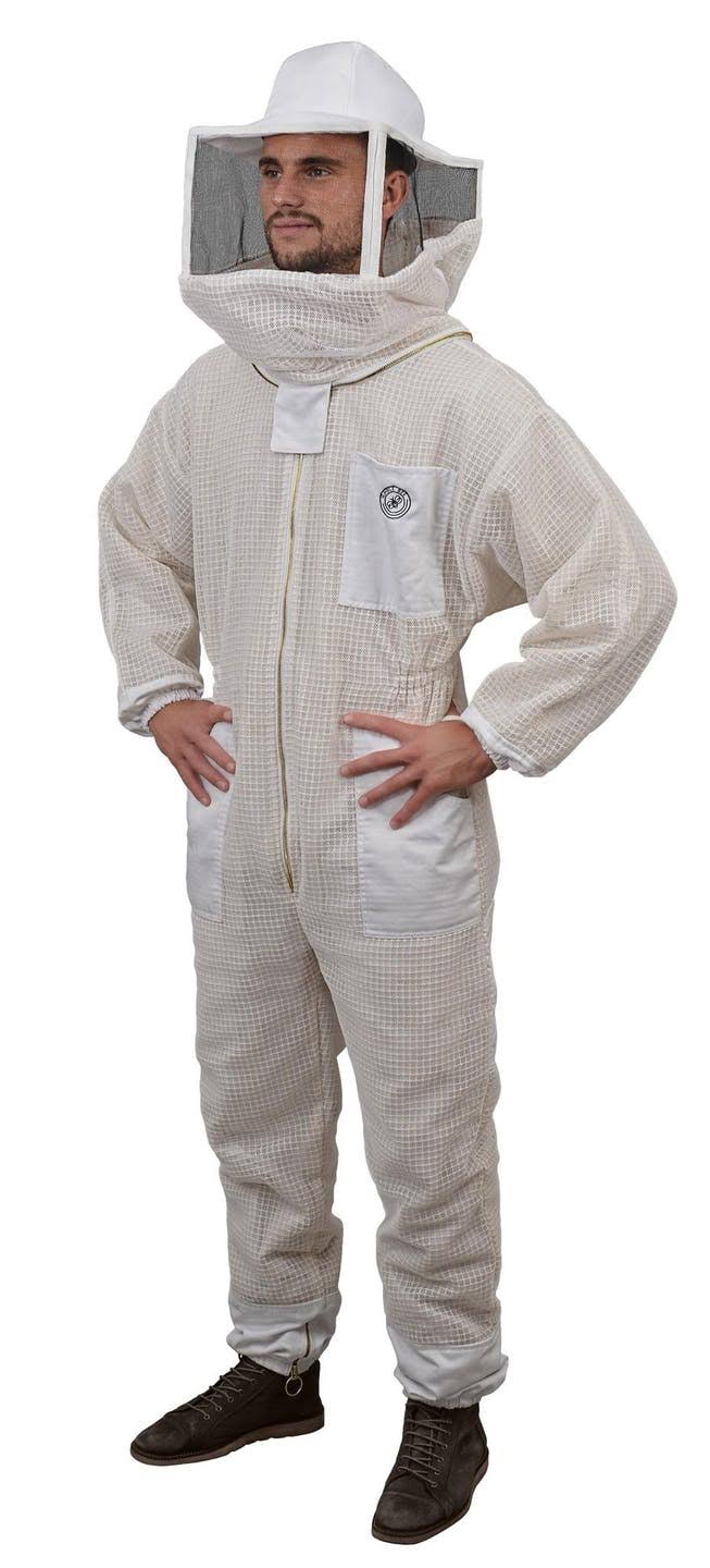 Aerated Beekeeping Suit with Square Veil F249667