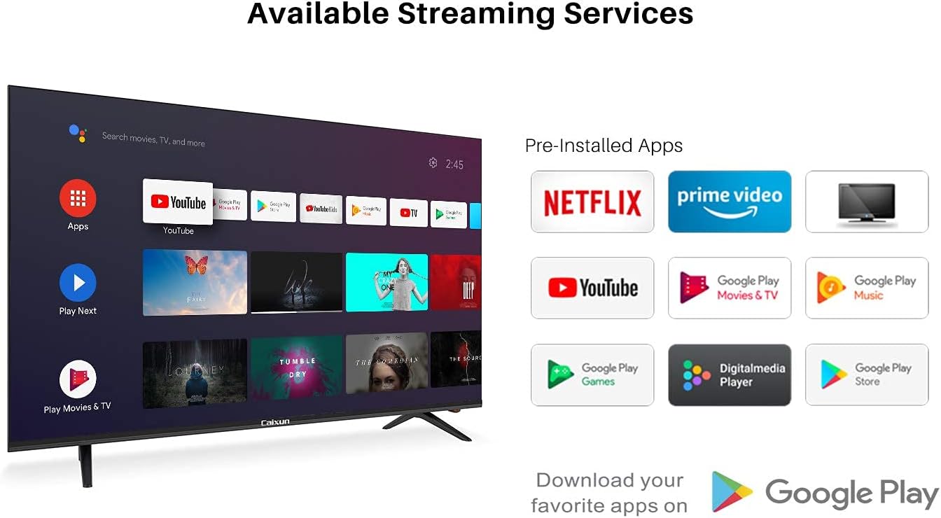 55 inch 4K UHD HDR Smart Android TV I4887