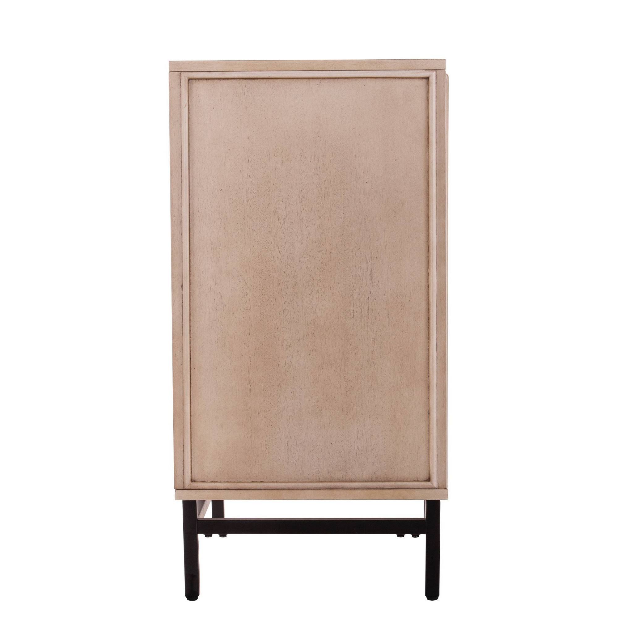 Antique Cream/Black Art Deco Buffet L440810