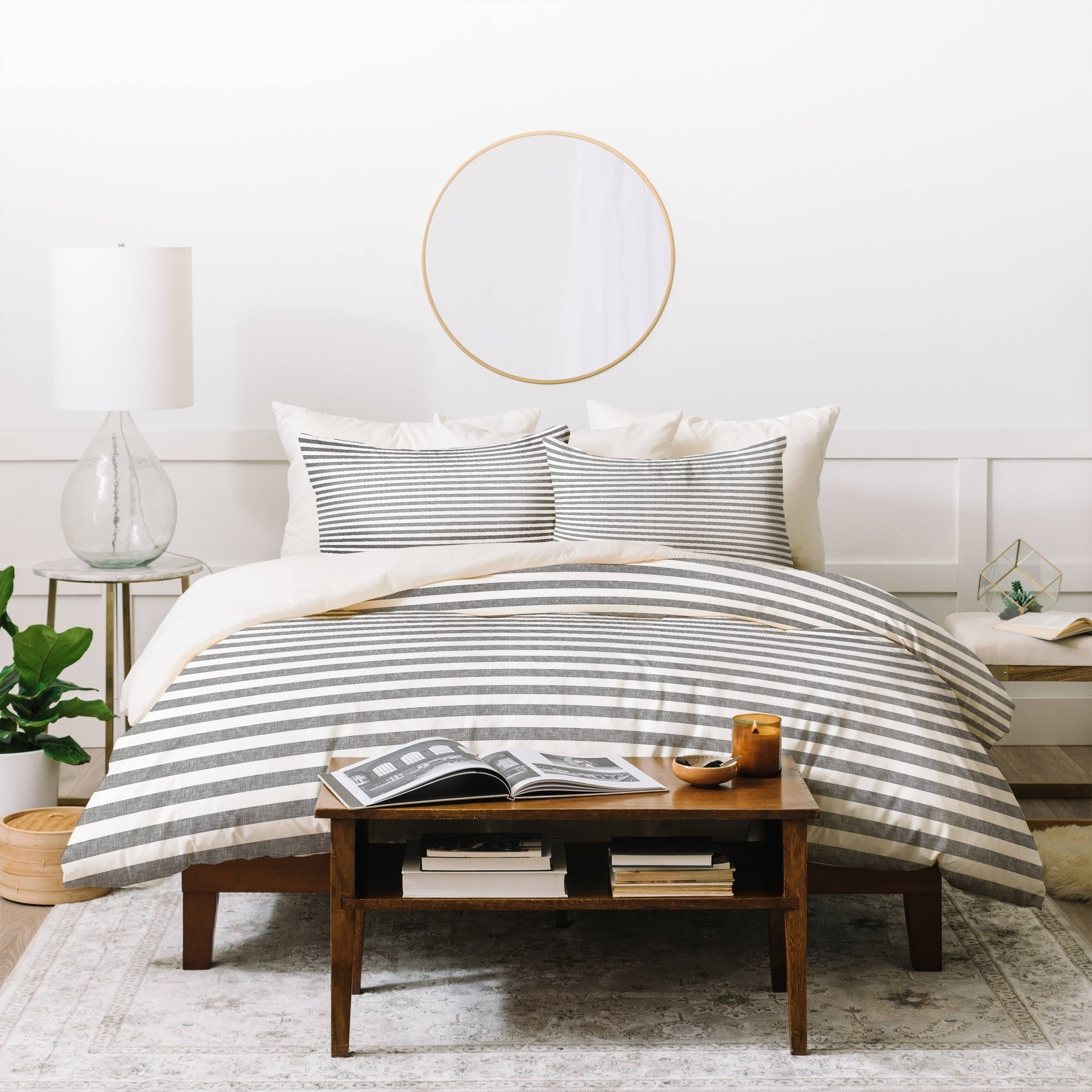 Grey King 3 Piece Duvet Cover Set K342795