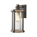 Charcoal and Beechwood 1 Light Sconce G750160