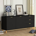Black 2-Door Storage Cabinet V847216