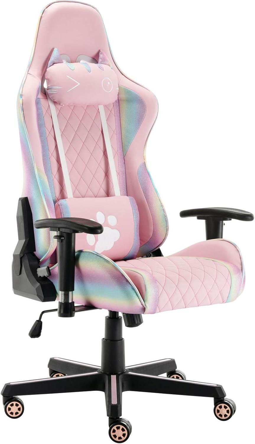 Pink Ergonomic Gaming Chair B844193
