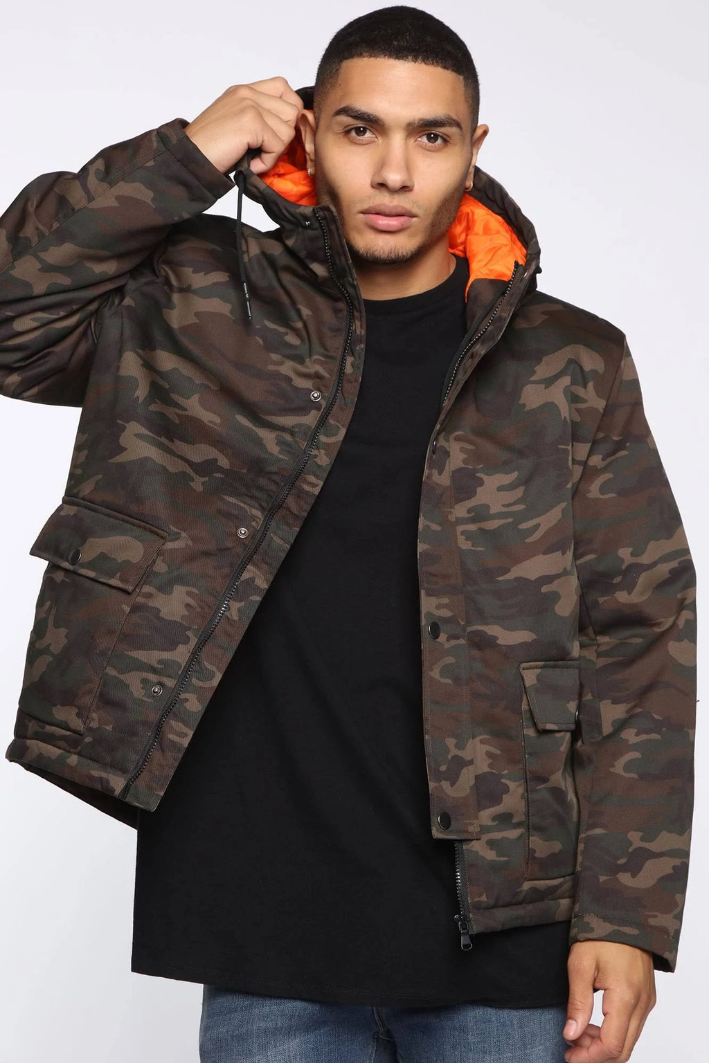 Camouflage Jacket Size Small I1262