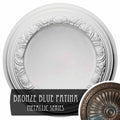 12 1/2x22OD x 1 1/2x22P Ceiling Medallion D861