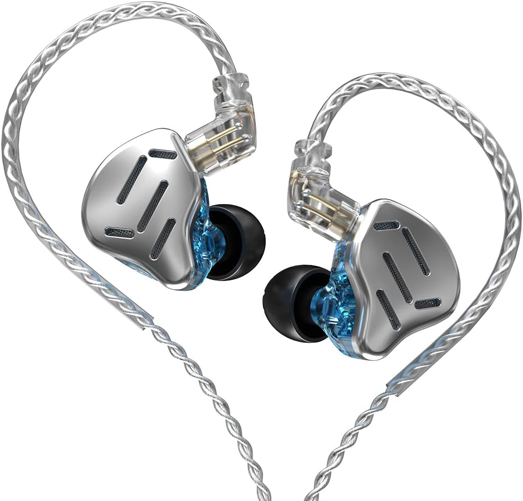 White Metal Hybrid 16 Drivers In Ear Monitor Earphones W660