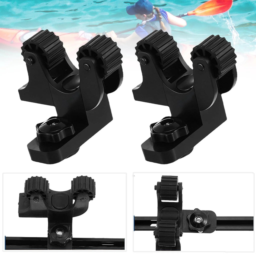 Kayak Oar Holder Clamp, Track Mount, 2pcs U6921