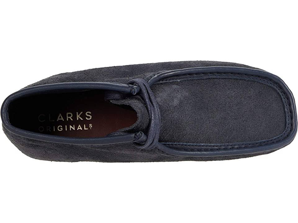 Navy Men&s Wallabee Shoes J9789