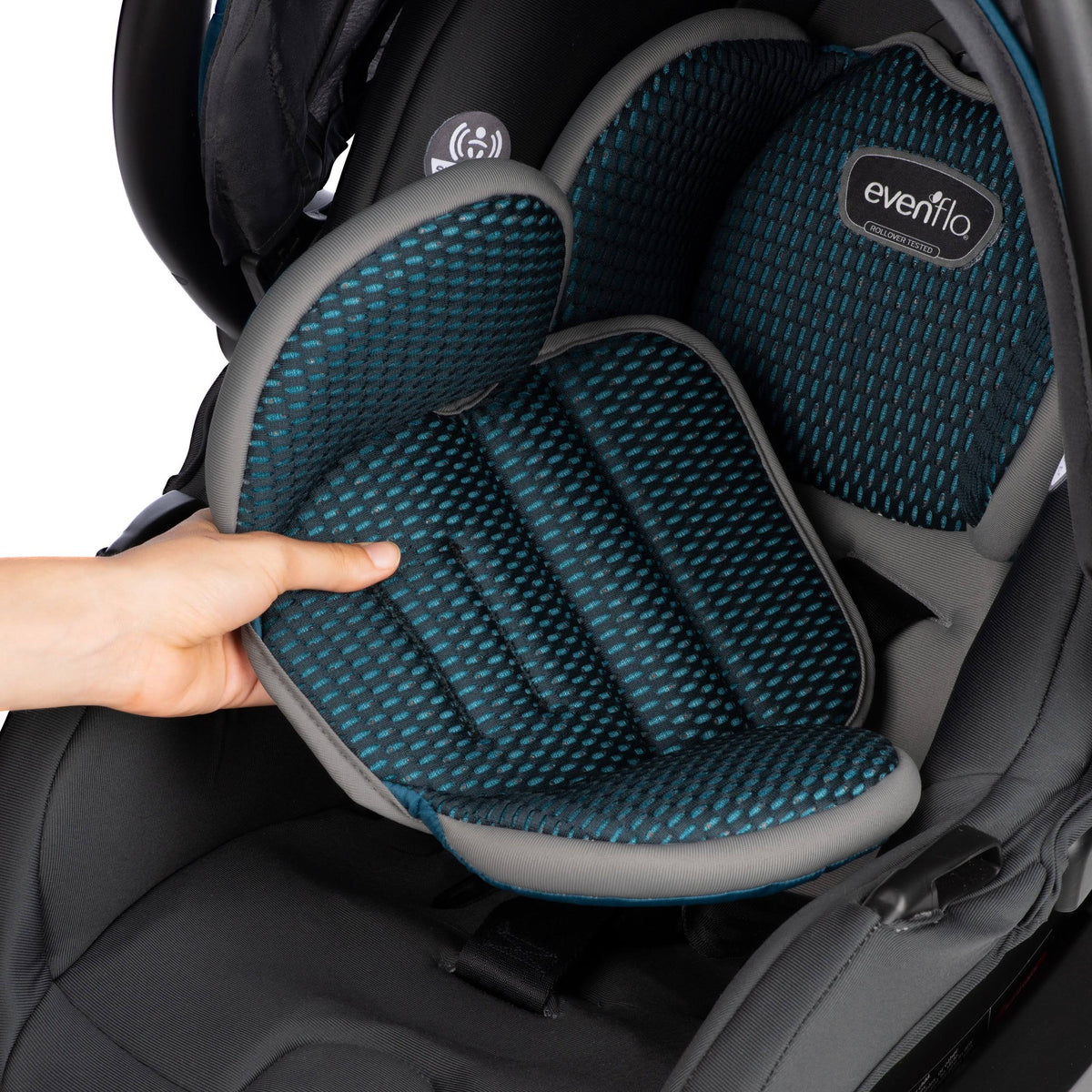 Black Infant Car Seat with Load Leg Base V409908