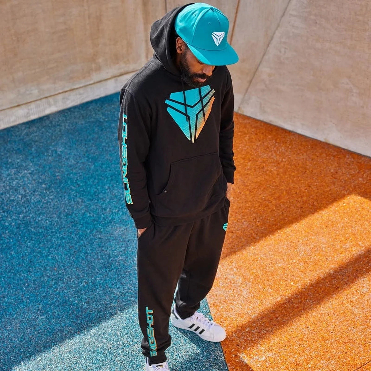 Black Unisex Hoodie Sweatshirt N14765