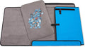 1000-Piece Puzzle Caddy with Non-Slip Felt Surface, Removable Trays, Carry Handle C537