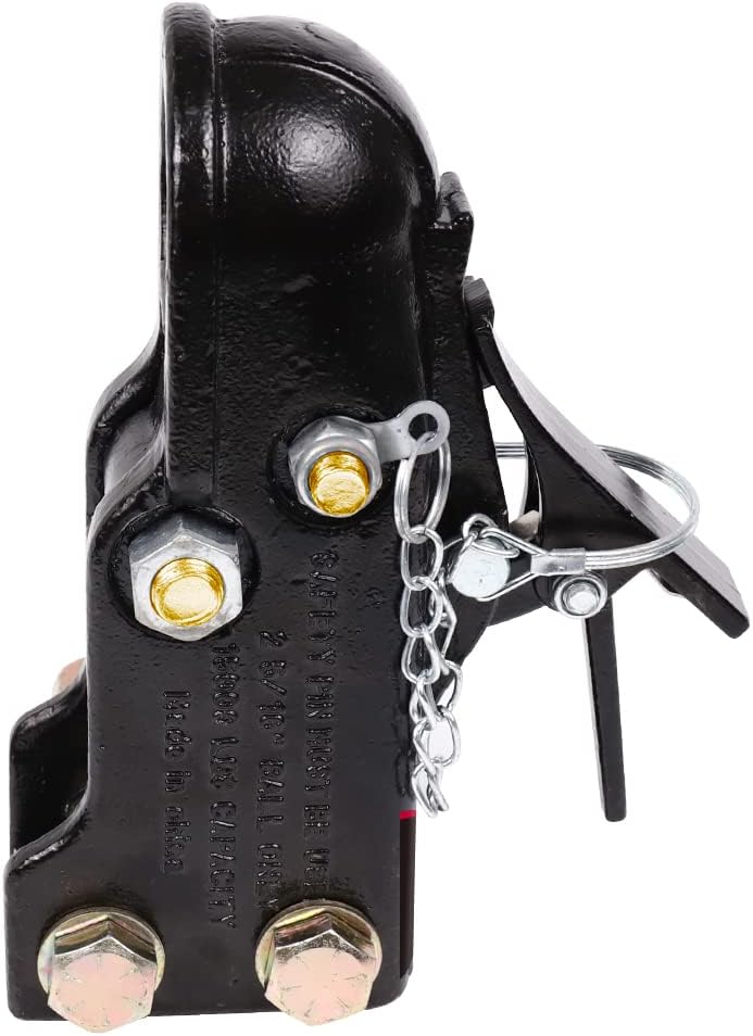 Heavy Duty Cast Adjustable Trailer Coupler 2-5/16 in, 15000LBS Capacity, Pack of 2 A81832
