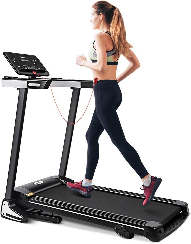 Folding Electric Treadmill W79694