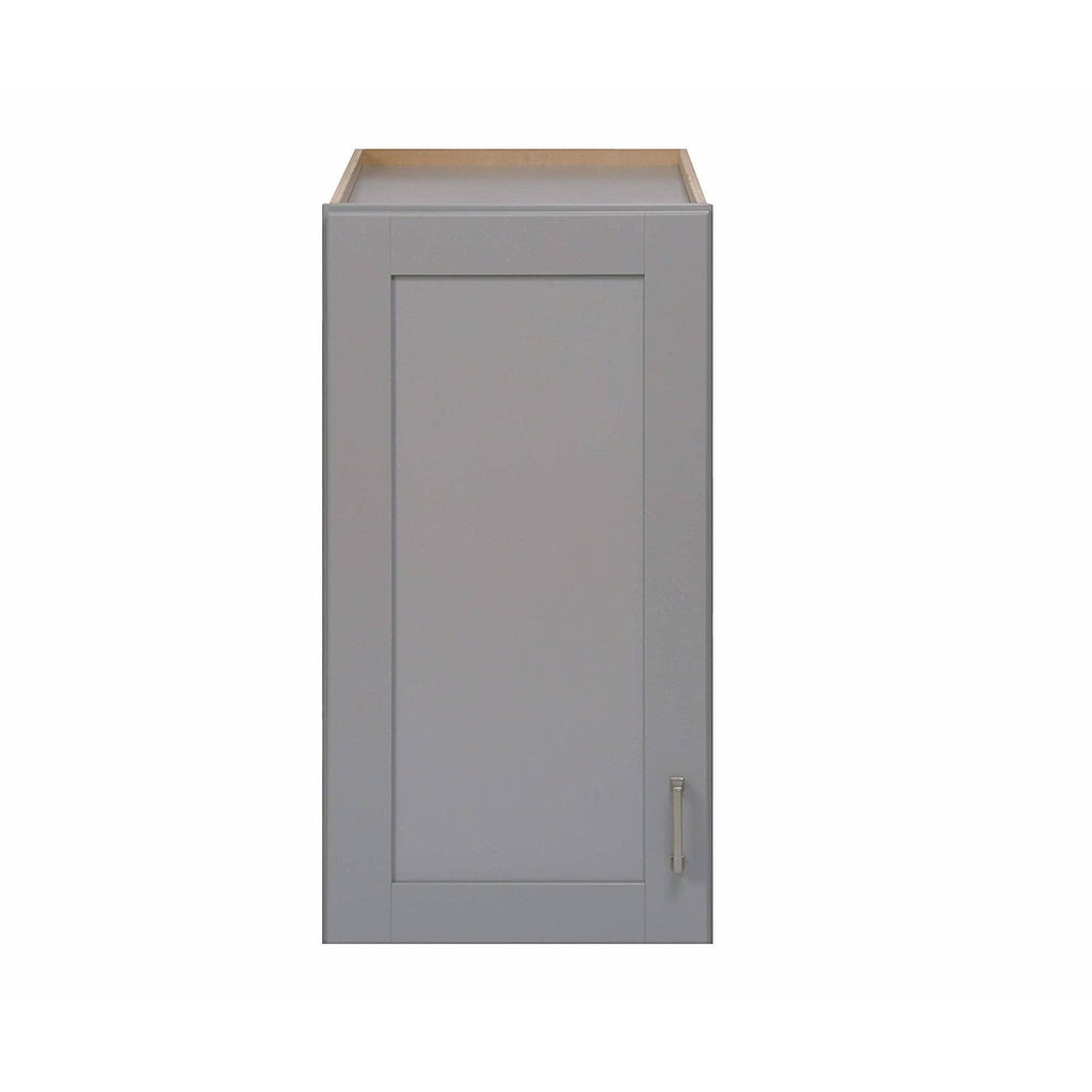 18x22 Wide Wood Floor Standing Bathroom Linen - Dove Gray K462