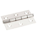 2 1/2x22 Single Full Swaged Butt Cabinet Door Hinge in Bright White G841309