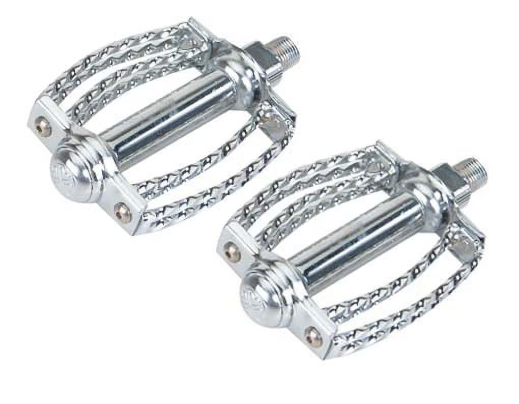 Twisted Pedals 1/2" Chrome Bike Pedals J35120