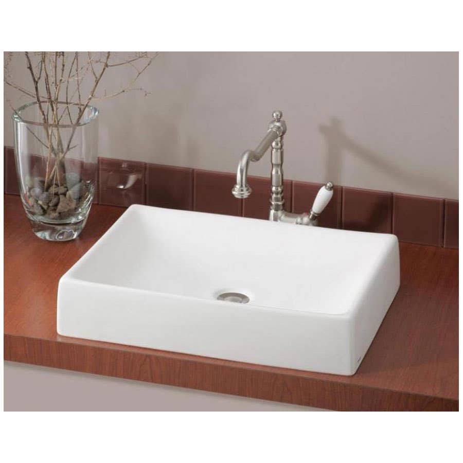 White Overcounter Vessel F333