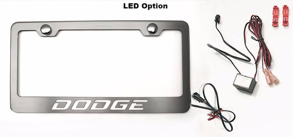 Custom Dodge License Plate Frame G163