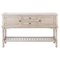 2 Drawer 2 Door Greige Console Table J2672