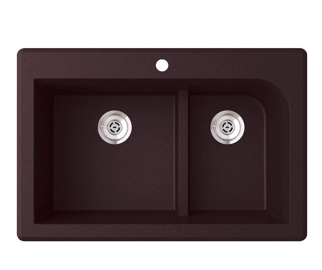 Double Basin Drop-in Kitchen Sink J61764