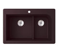 Double Basin Drop-in Kitchen Sink J61764