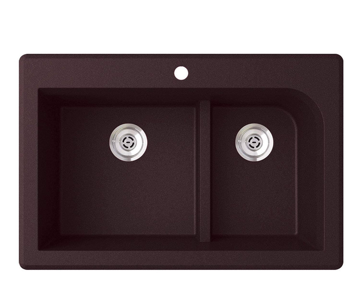 Double Basin Drop-in Kitchen Sink J61764