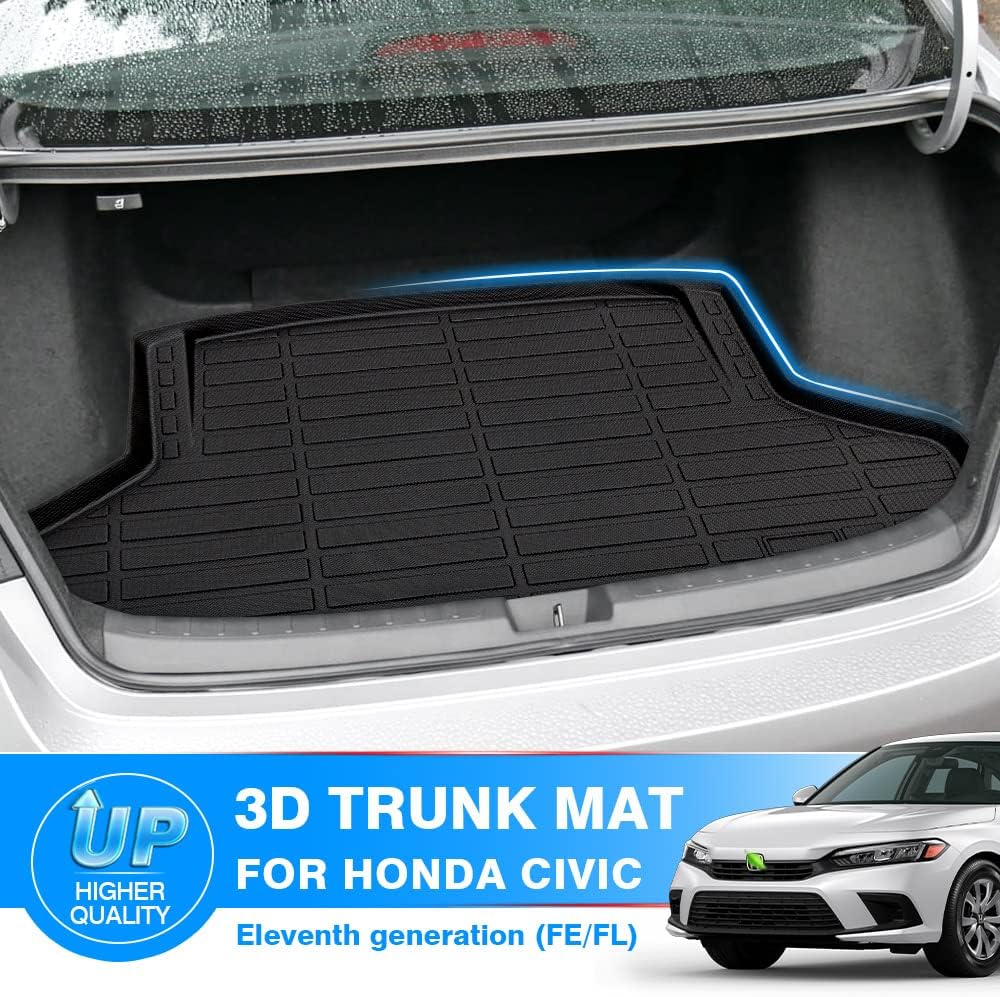 TPE Cargo Liner Trunk Mat Pack of 2 Y21667